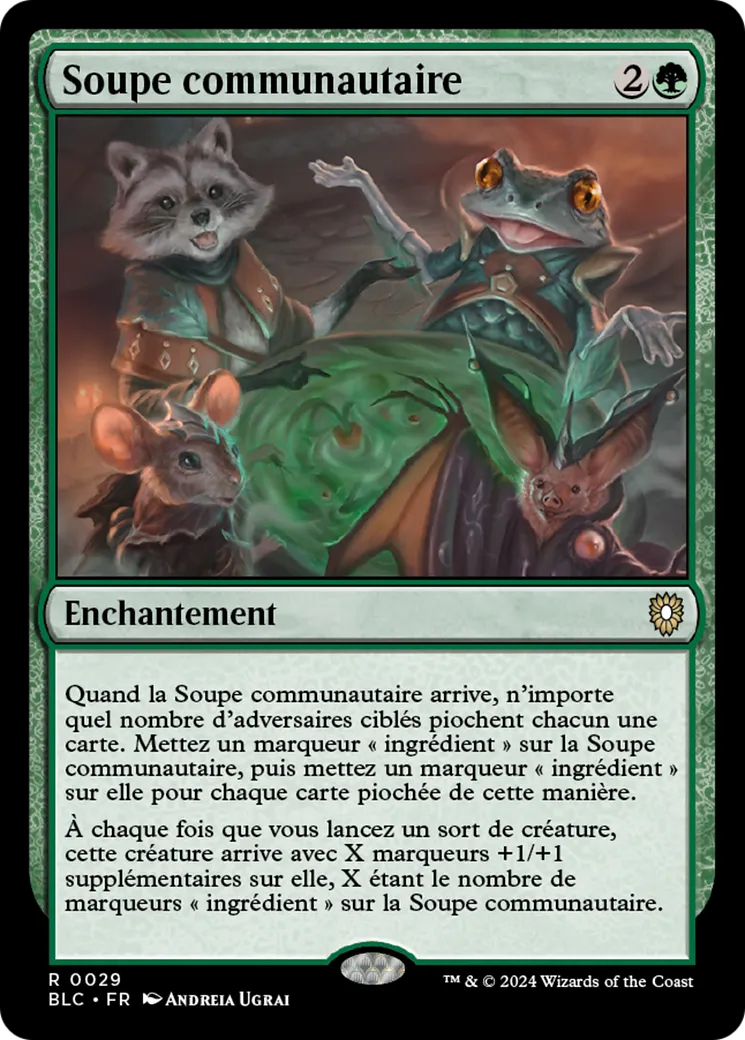 Soupe communautaire — Bloomburrow Commander — Magic: The Gathering