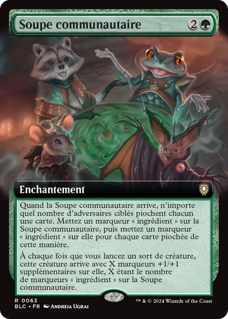 Soupe communautaire — Bloomburrow Commander — Magic: The Gathering