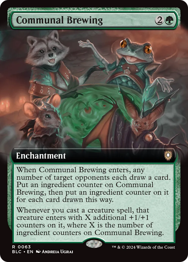 Communal Brewing — Bloomburrow Commander — Magic: The Gathering