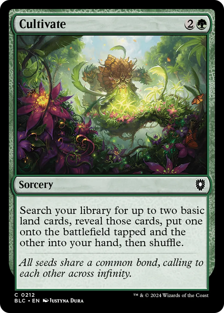 Cultivate — Bloomburrow Commander — Magic: The Gathering