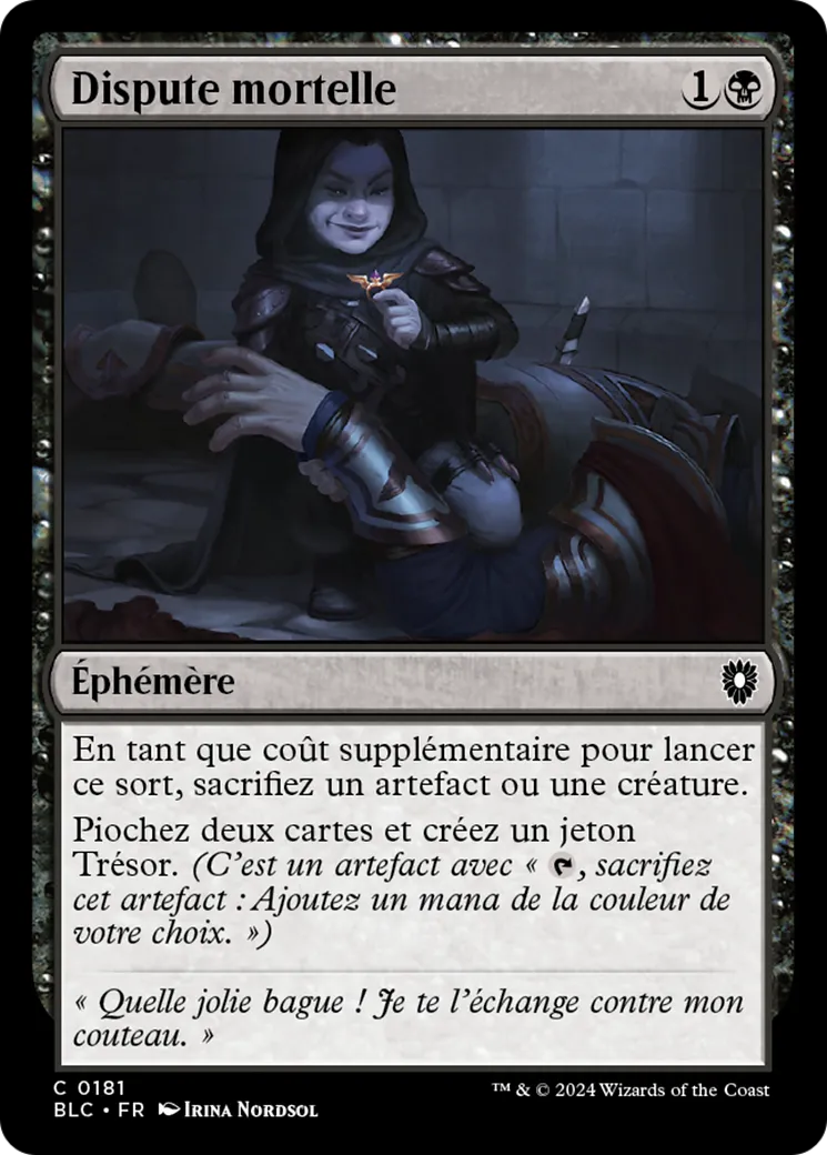 Dispute mortelle — Bloomburrow Commander — Magic: The Gathering