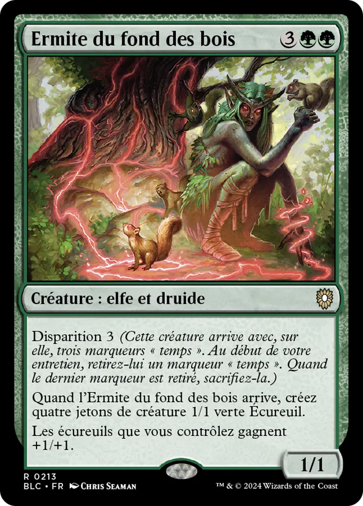Ermite du fond des bois — Bloomburrow Commander — Magic: The Gathering
