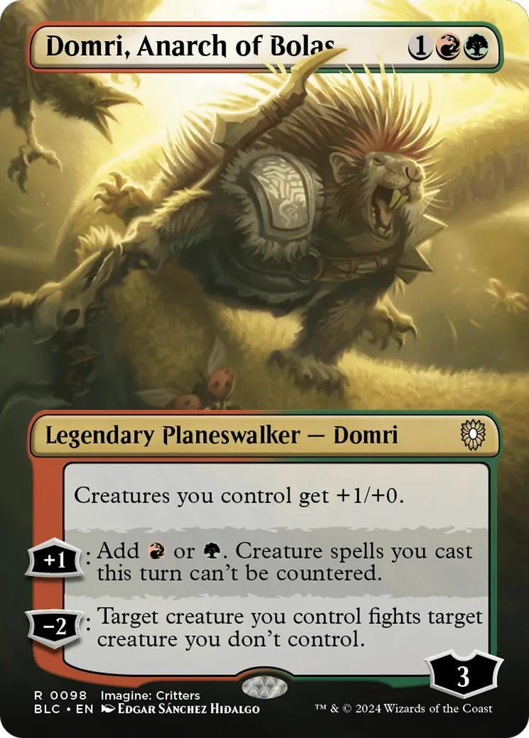 Domri, Anarch of Bolas from Bloomburrow Commander - Magic: The Gathering