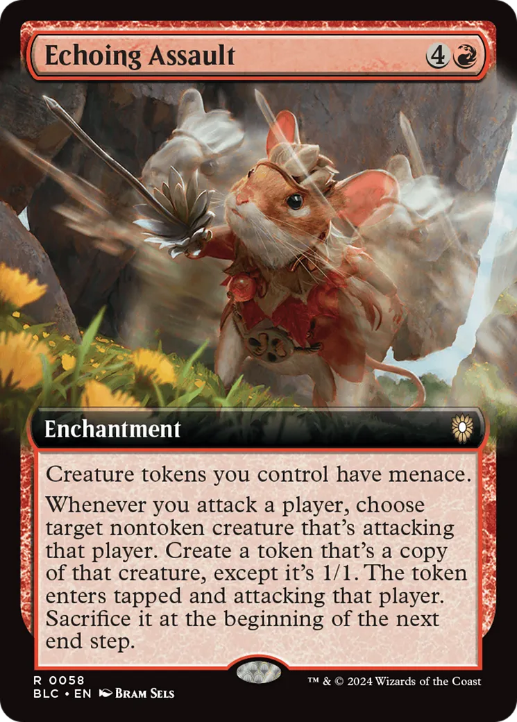 Echoing Assault — Bloomburrow Commander — Magic: The Gathering