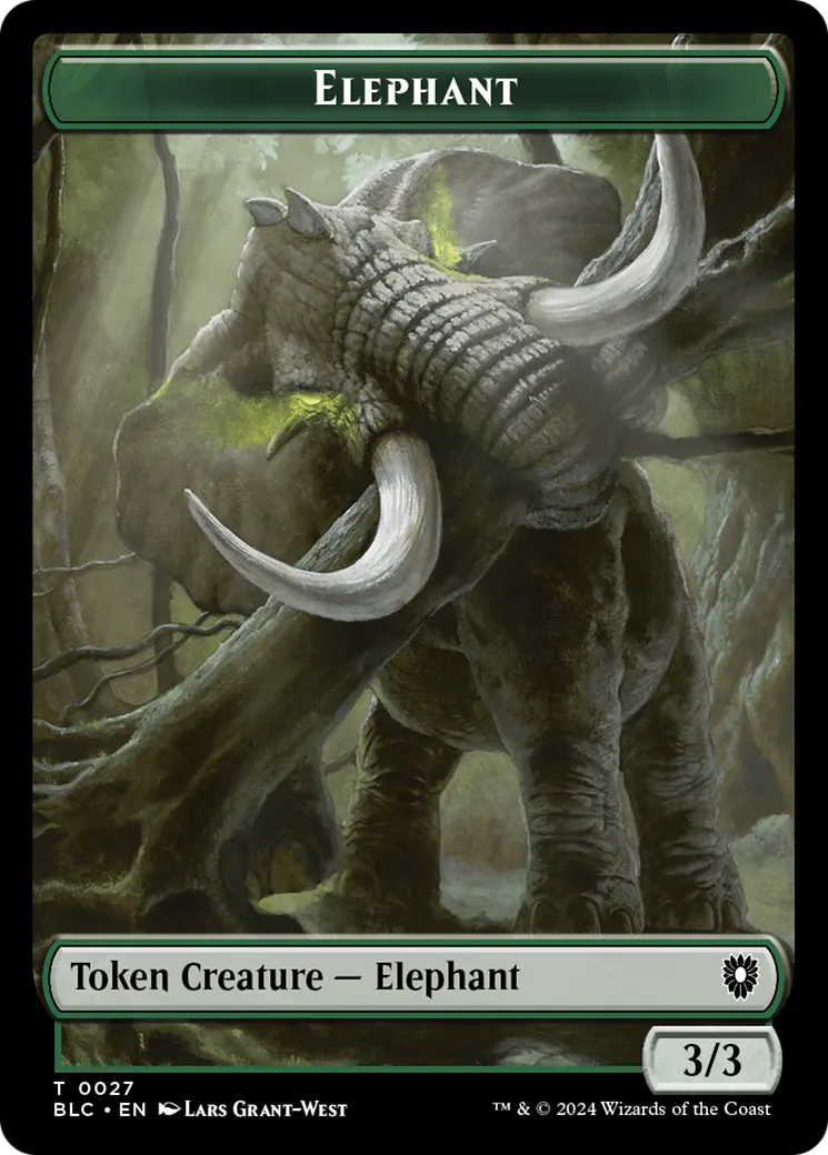 Elephant — Bloomburrow Commander — Magic: The Gathering