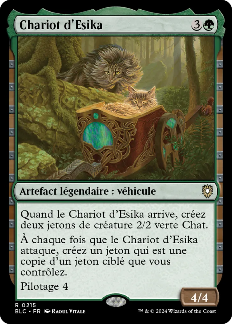 Chariot d'Esika — Bloomburrow Commander — Magic: The Gathering