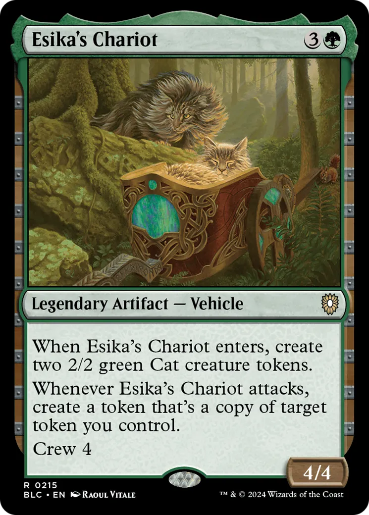 Esika's Chariot — Bloomburrow Commander — Magic: The Gathering