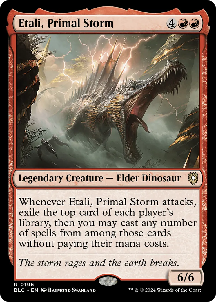 Etali, Primal Storm — Bloomburrow Commander — Magic: The Gathering