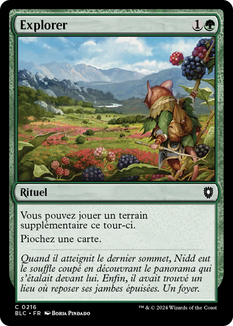 Explorer from Bloomburrow Commander - Magic: The Gathering