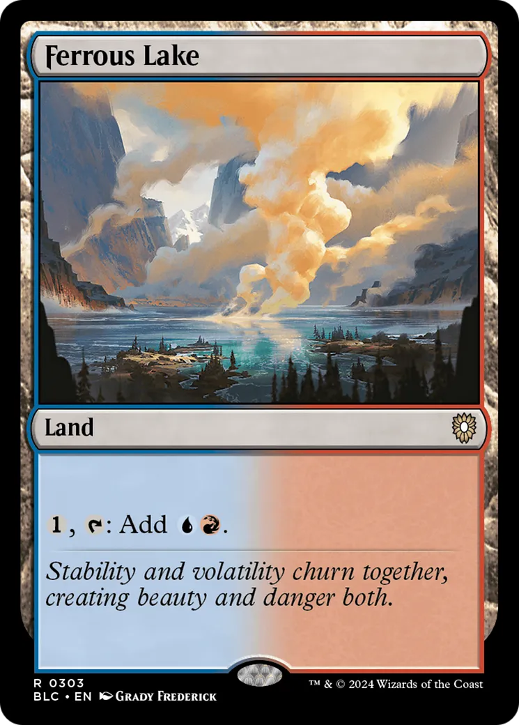 Ferrous Lake — Bloomburrow Commander — Magic: The Gathering