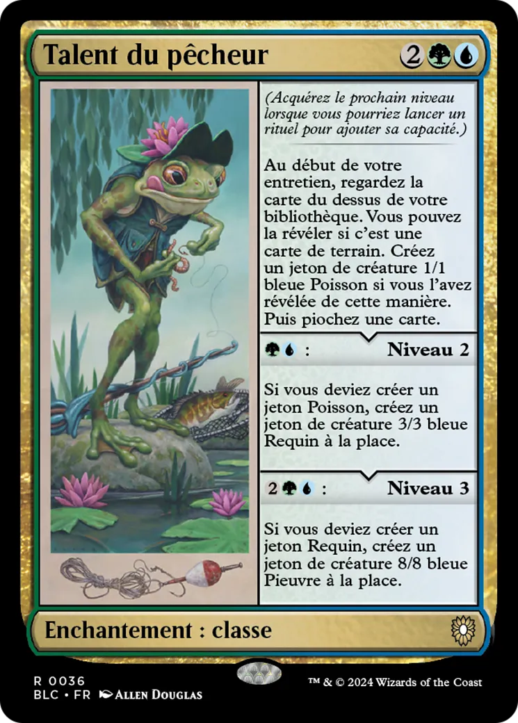Talent du pêcheur — Bloomburrow Commander — Magic: The Gathering