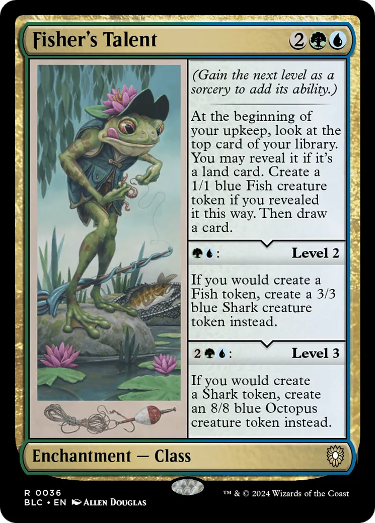 Fisher's Talent — Bloomburrow Commander — Magic: The Gathering