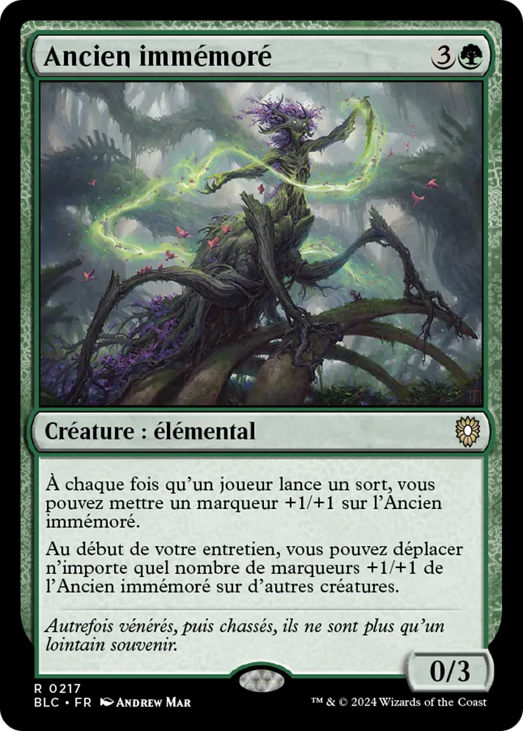 Ancien immémoré from Bloomburrow Commander - Magic: The Gathering