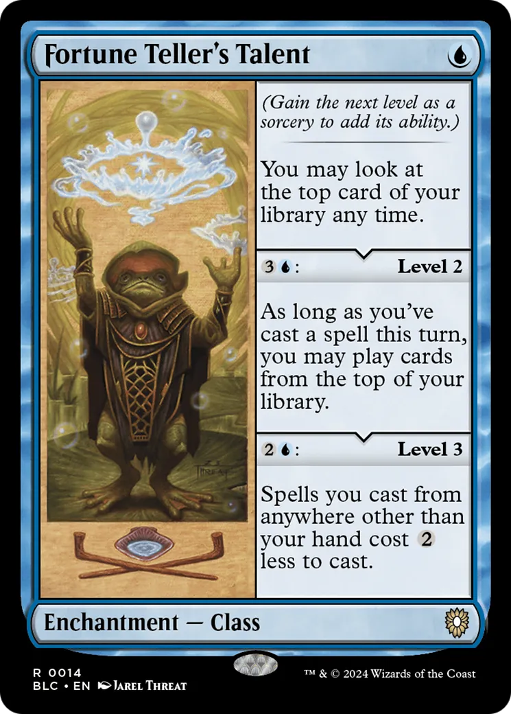 Fortune Teller's Talent — Bloomburrow Commander — Magic: The Gathering