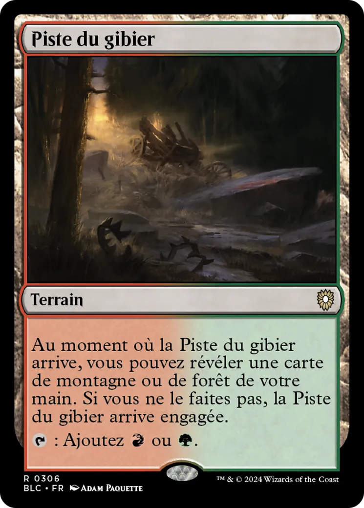 Piste du gibier — Bloomburrow Commander — Magic: The Gathering