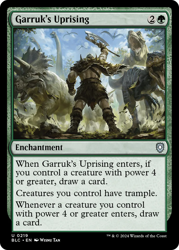 Garruk's Uprising — Bloomburrow Commander — Magic: The Gathering
