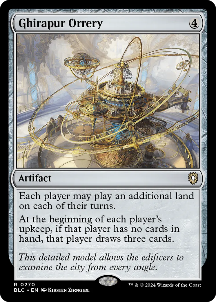 Ghirapur Orrery — Bloomburrow Commander — Magic: The Gathering
