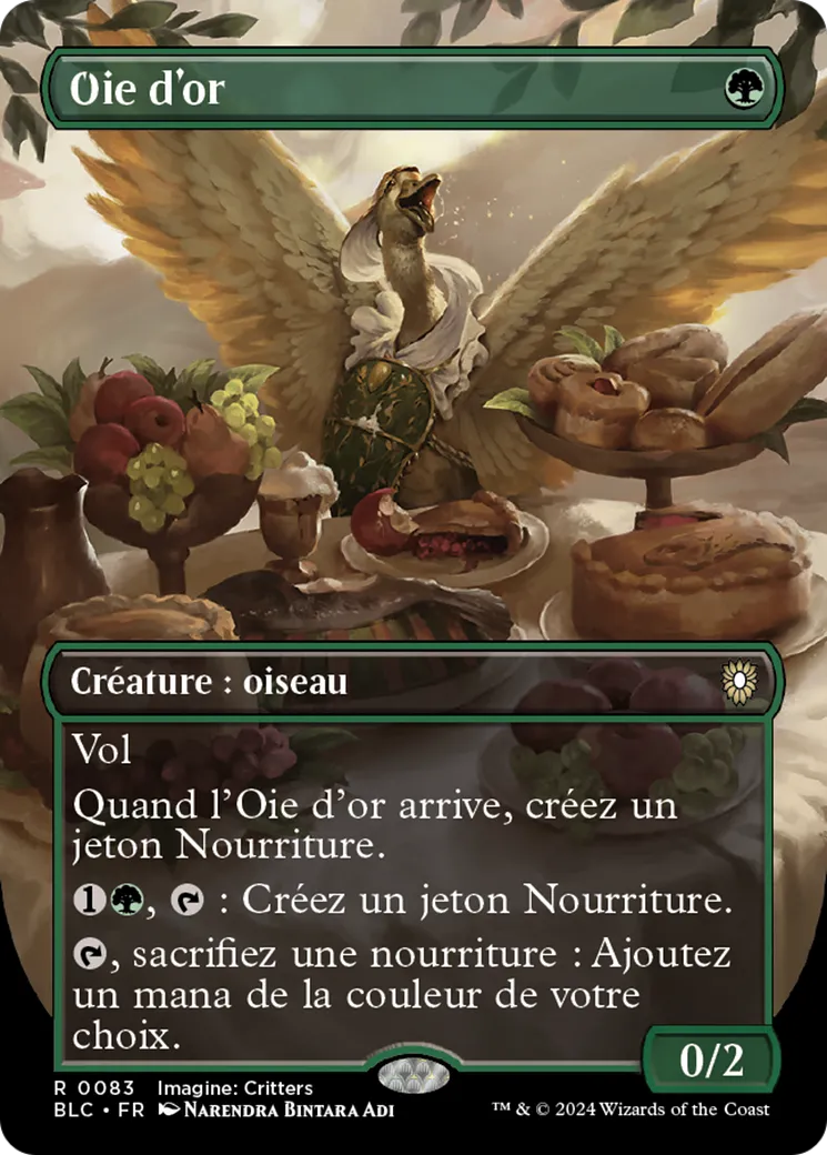 Oie d'or — Bloomburrow Commander — Magic: The Gathering