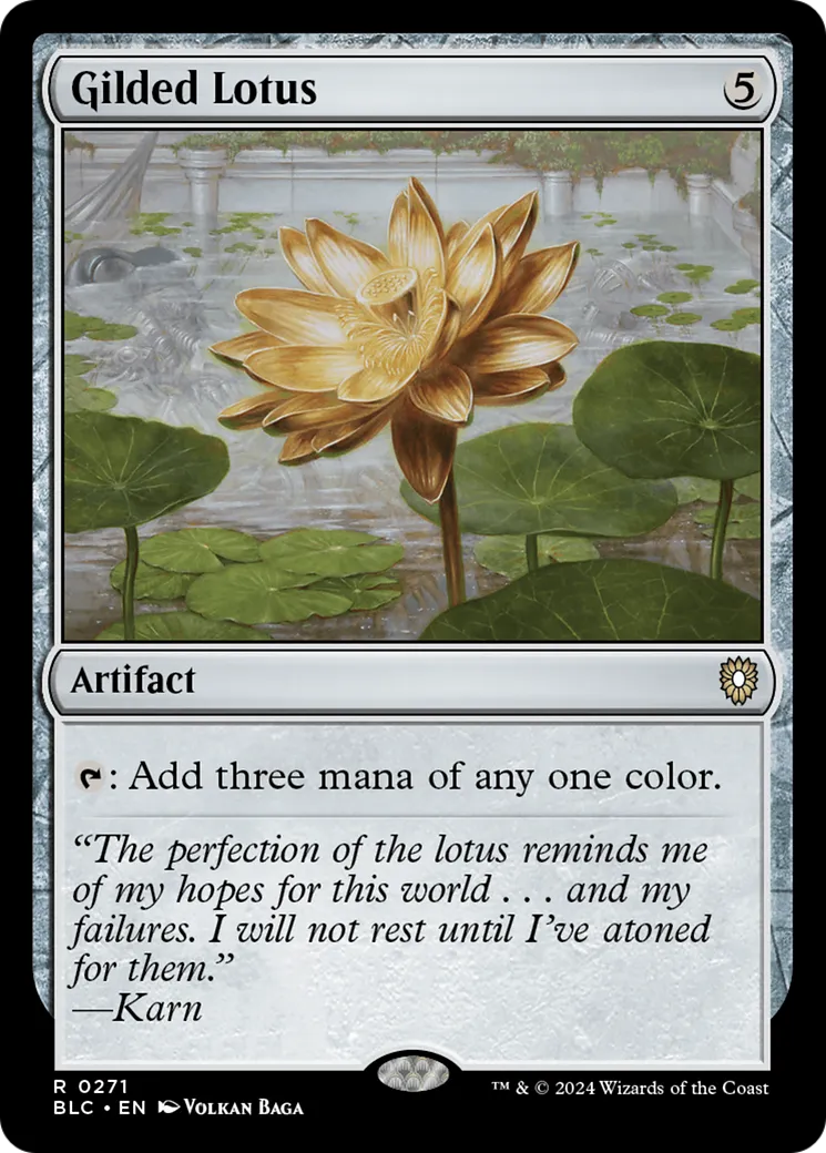 Gilded Lotus — Bloomburrow Commander — Magic: The Gathering