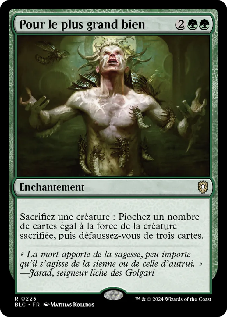 Pour le plus grand bien — Bloomburrow Commander — Magic: The Gathering
