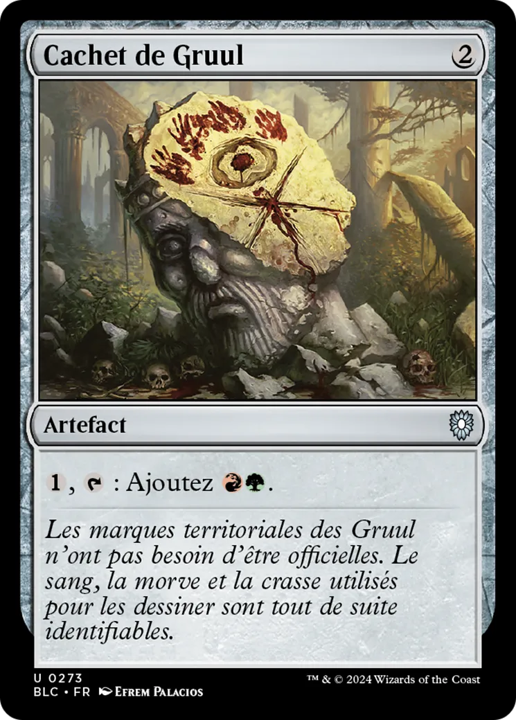 Cachet de Gruul — Bloomburrow Commander — Magic: The Gathering