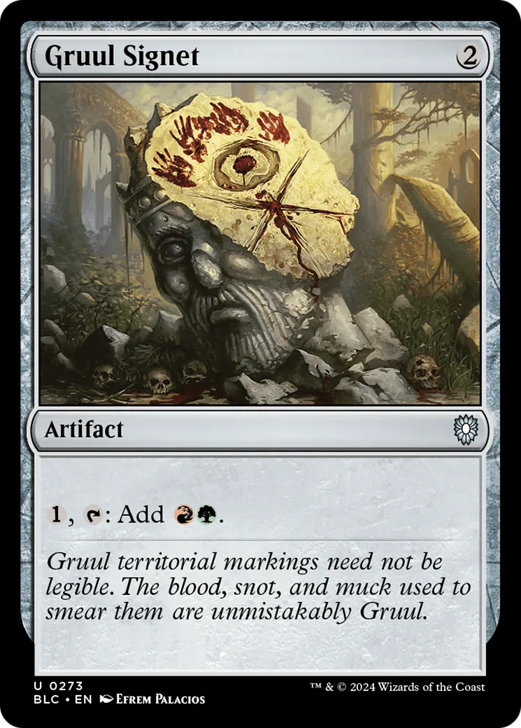 Gruul Signet — Bloomburrow Commander — Magic: The Gathering