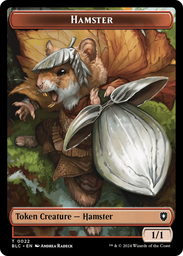 Hamster — Bloomburrow Commander — Magic: The Gathering