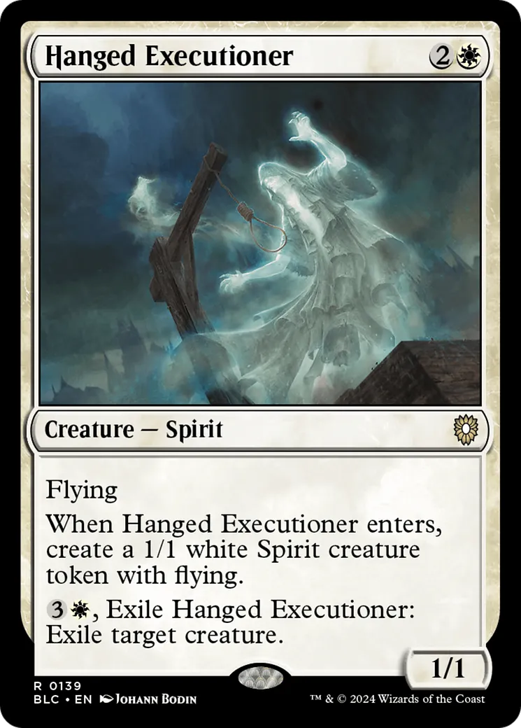 Hanged Executioner — Bloomburrow Commander — Magic: The Gathering