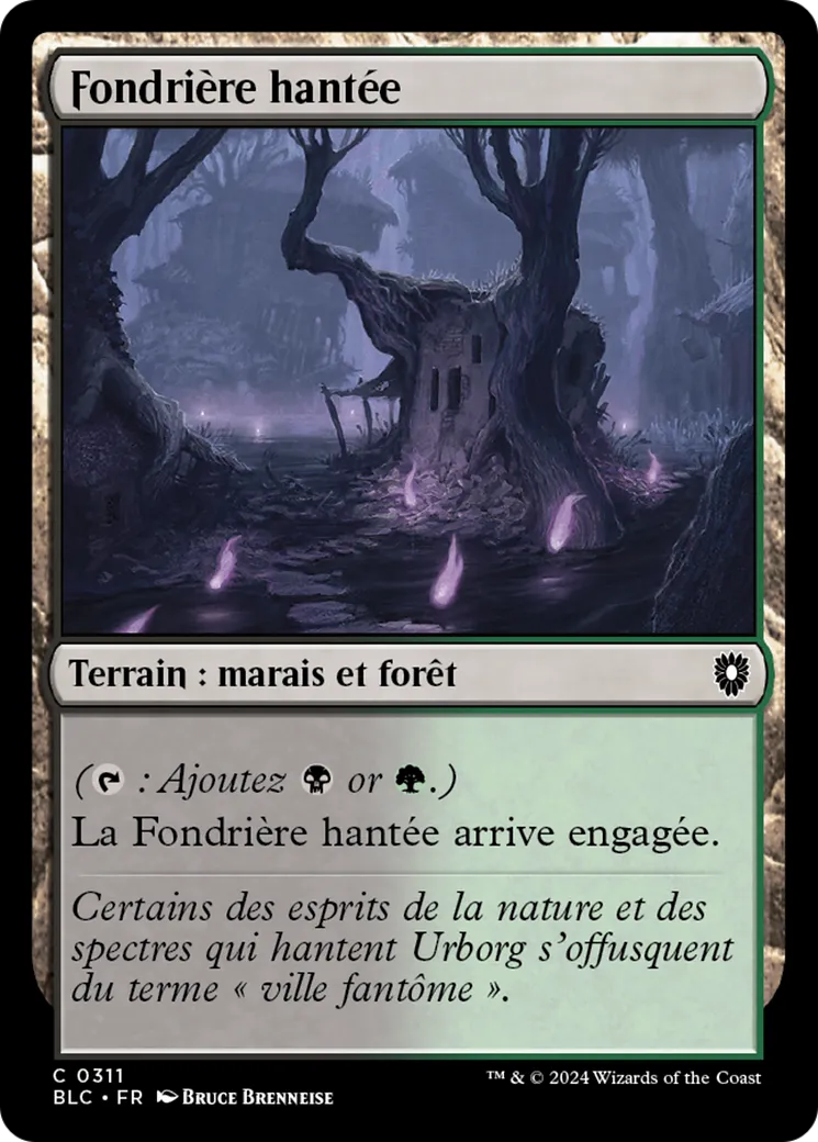 Fondrière hantée — Bloomburrow Commander — Magic: The Gathering