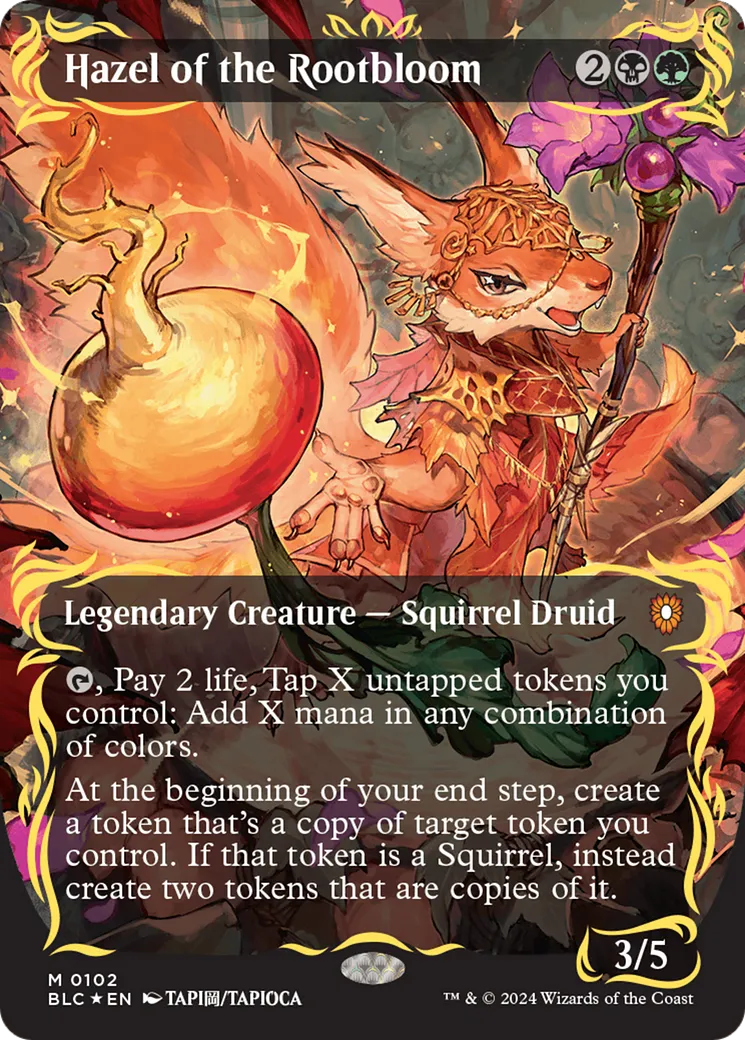 Noisette des Floreracines — Bloomburrow Commander — Magic: The Gathering