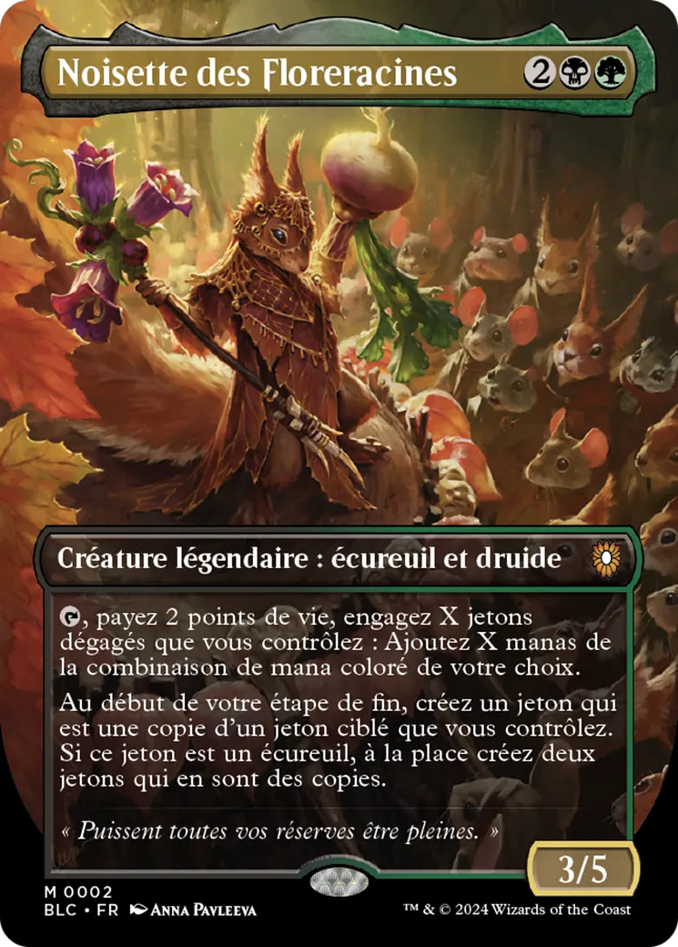 Noisette des Floreracines — Bloomburrow Commander — Magic: The Gathering