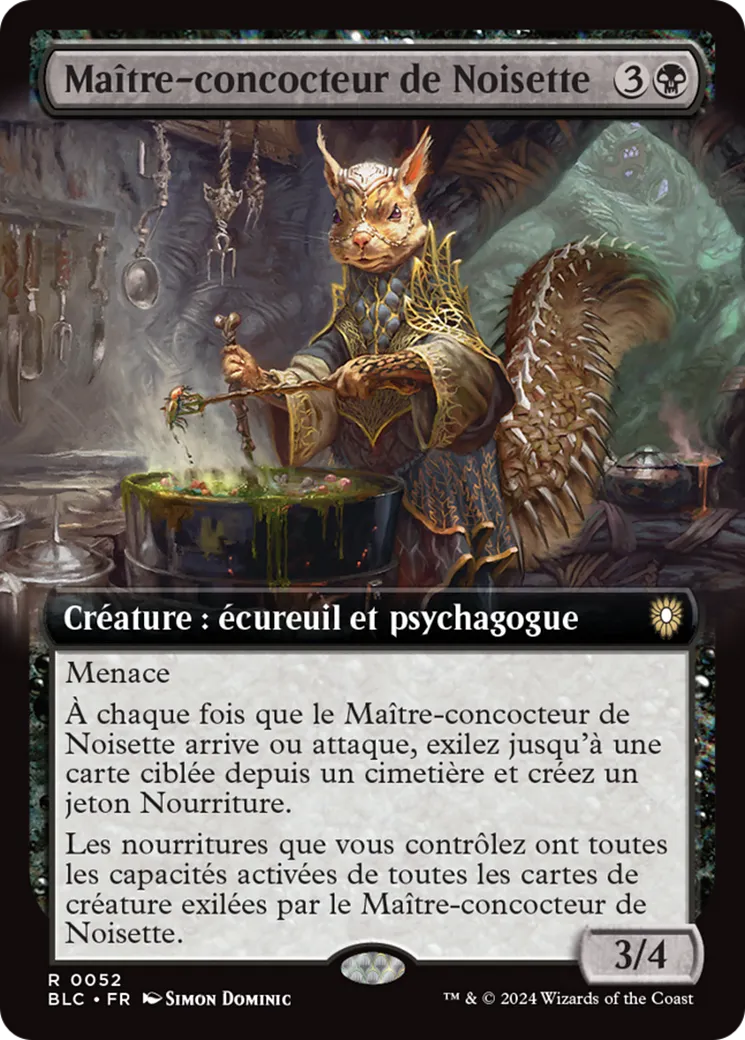 Maître-concocteur de Noisette — Bloomburrow Commander — Magic: The Gathering