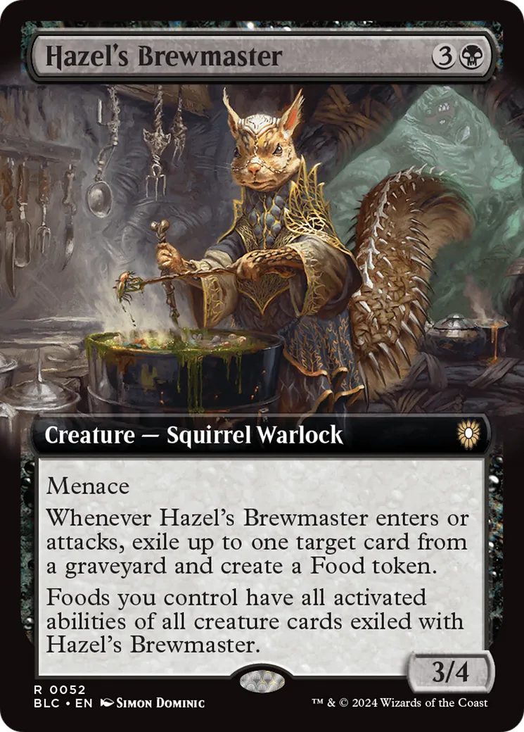 Hazel's Brewmaster — Bloomburrow Commander — Magic: The Gathering