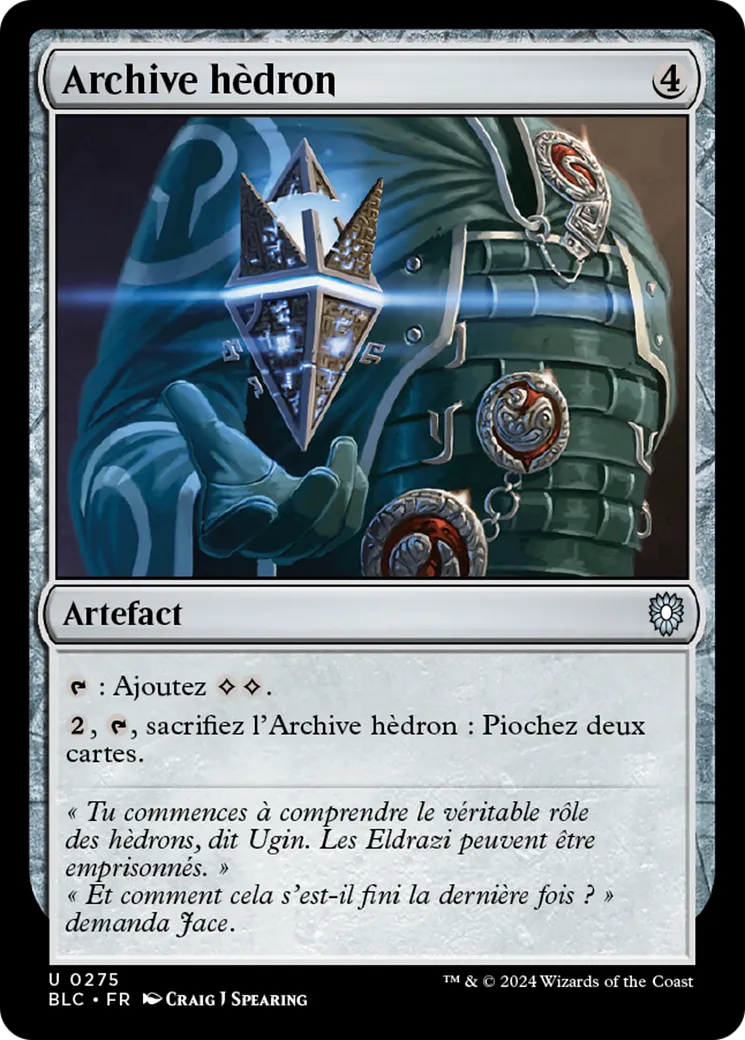 Archive hèdron — Bloomburrow Commander — Magic: The Gathering
