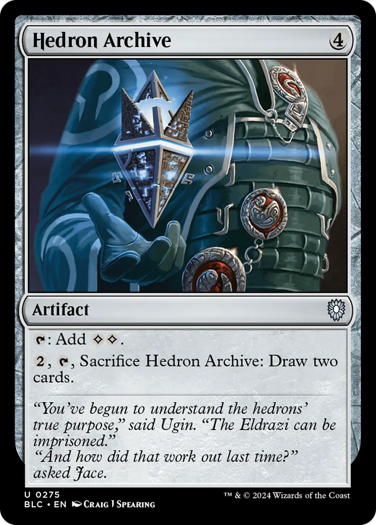 Archive hèdron — Bloomburrow Commander — Magic: The Gathering