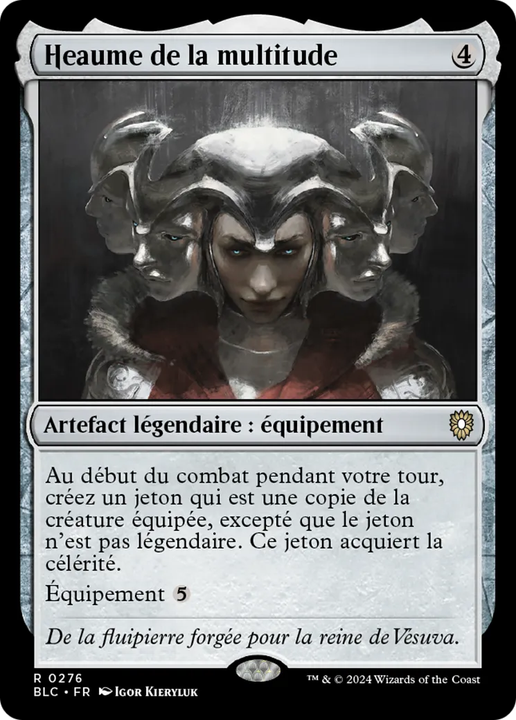 Heaume de la multitude — Bloomburrow Commander — Magic: The Gathering
