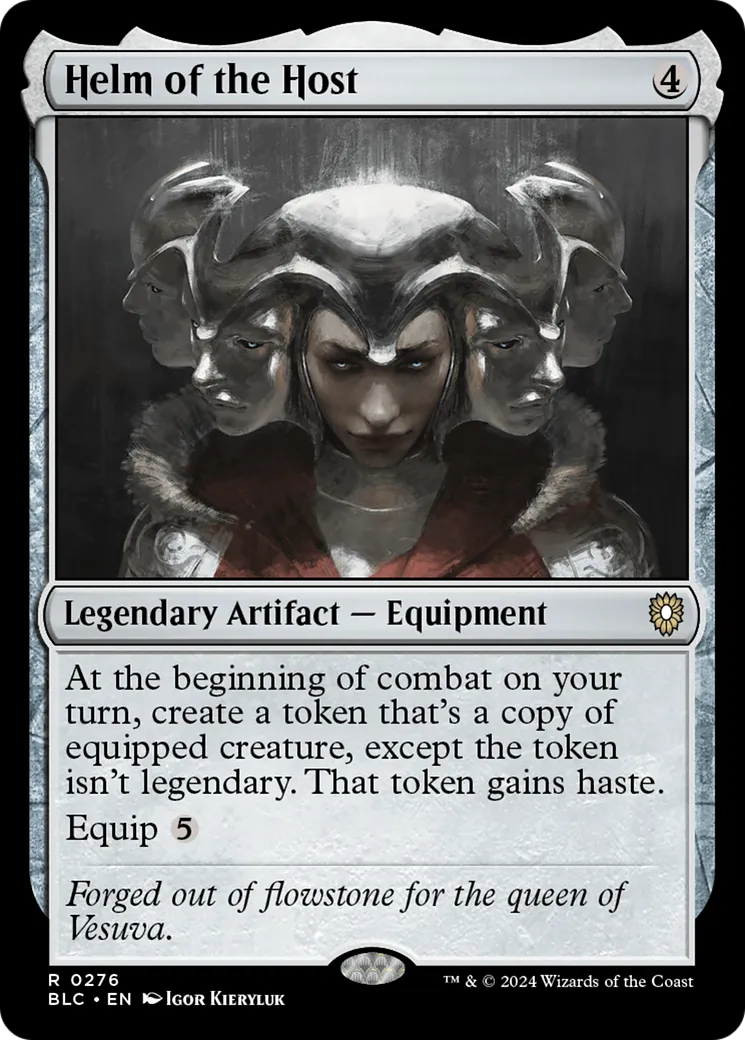 Helm of the Host — Bloomburrow Commander — Magic: The Gathering