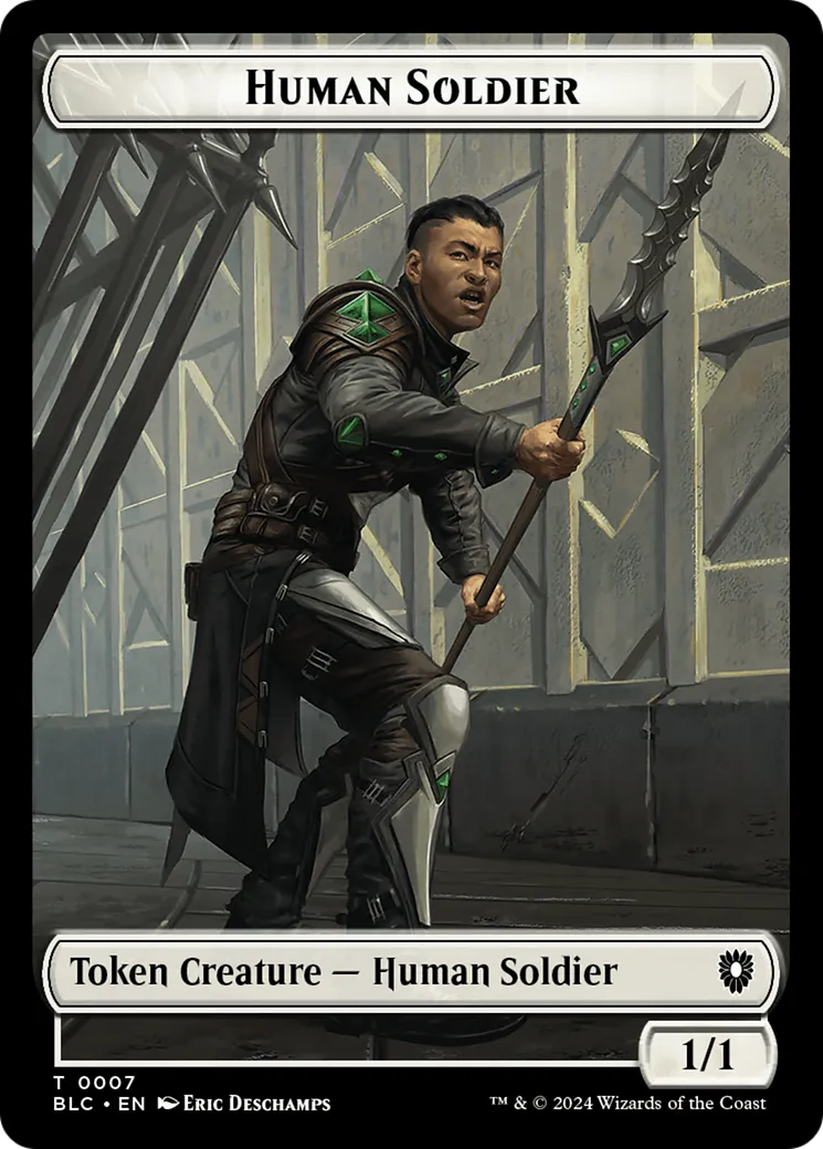 Human Soldier — Bloomburrow Commander — Magic: The Gathering