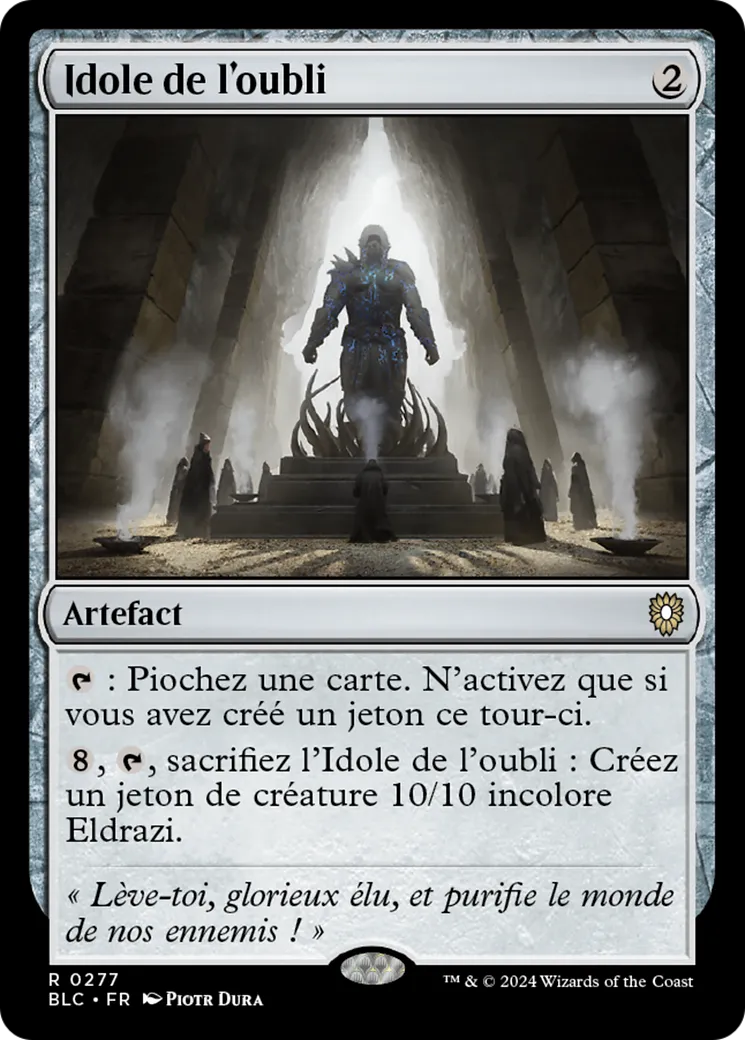 Idole de l'oubli — Bloomburrow Commander — Magic: The Gathering