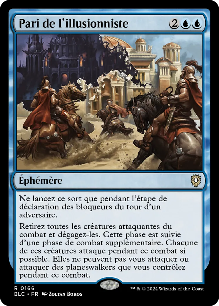 Pari de l'illusionniste — Bloomburrow Commander — Magic: The Gathering