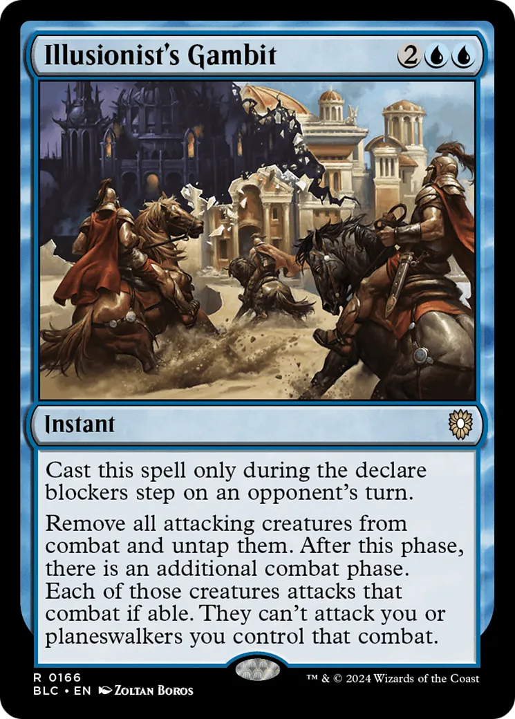 Illusionist's Gambit from Bloomburrow Commander - Magic: The Gathering