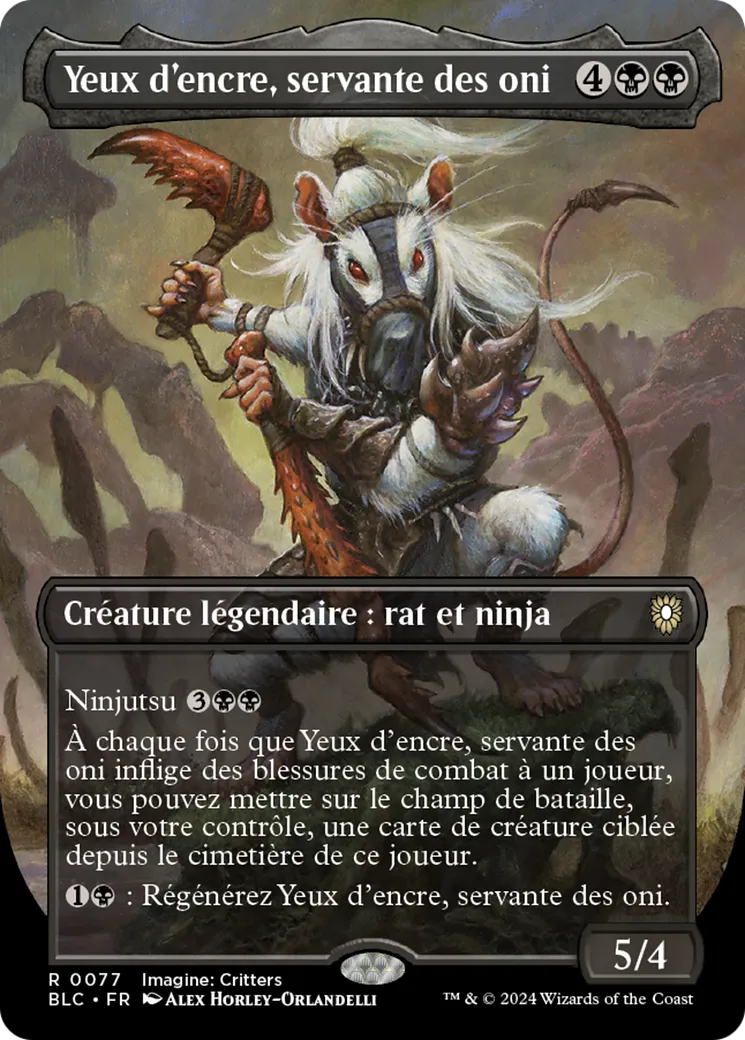 Yeux d'encre, servante des oni — Bloomburrow Commander — Magic: The Gathering