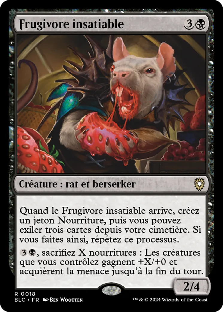 Frugivore insatiable — Bloomburrow Commander — Magic: The Gathering
