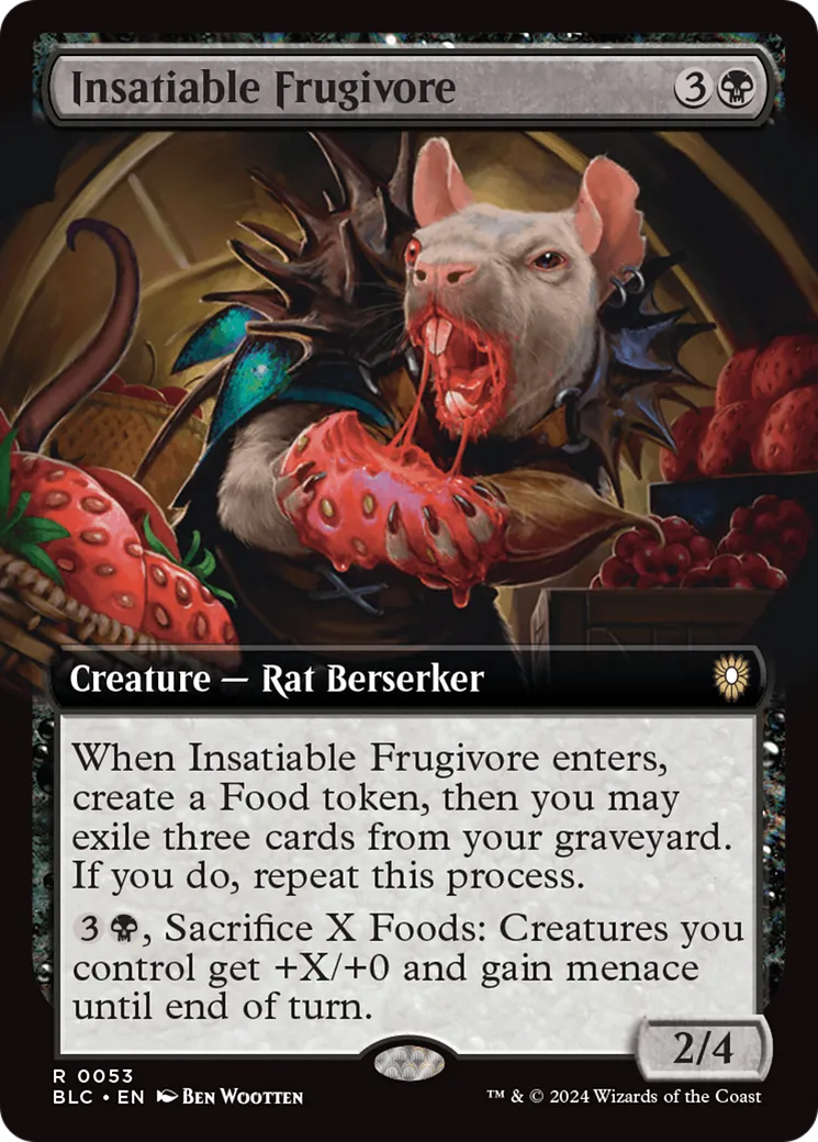 Insatiable Frugivore — Bloomburrow Commander — Magic: The Gathering