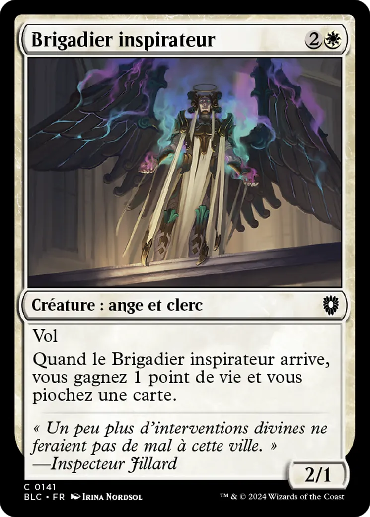 Brigadier inspirateur — Bloomburrow Commander — Magic: The Gathering