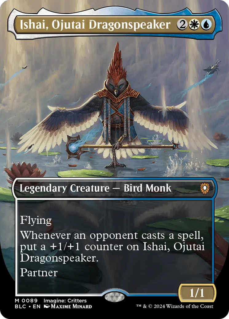 Ishai, Ojutai Dragonspeaker — Bloomburrow Commander — Magic: The Gathering