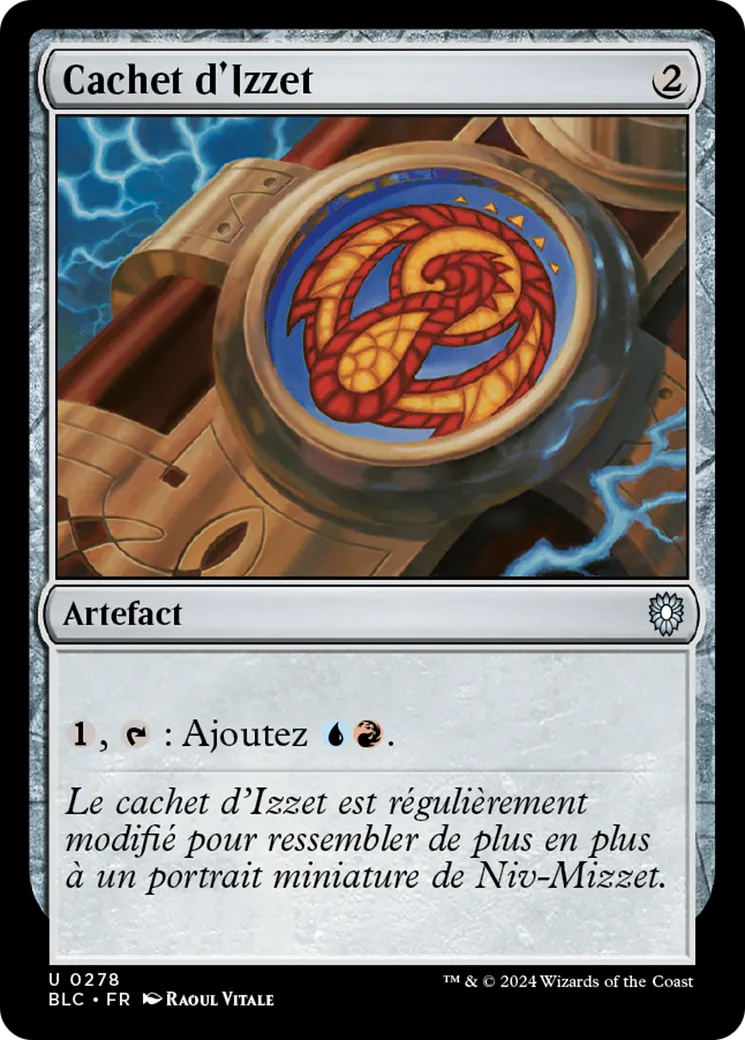 Cachet d'Izzet — Bloomburrow Commander — Magic: The Gathering