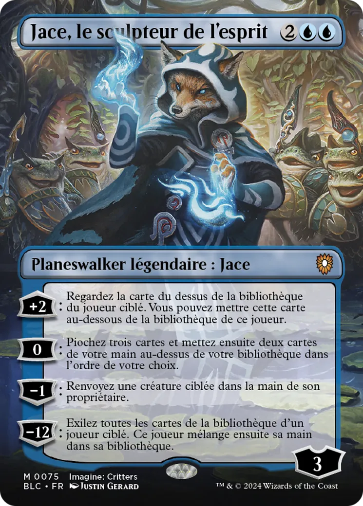 Jace, le sculpteur de l'esprit — Bloomburrow Commander — Magic: The Gathering