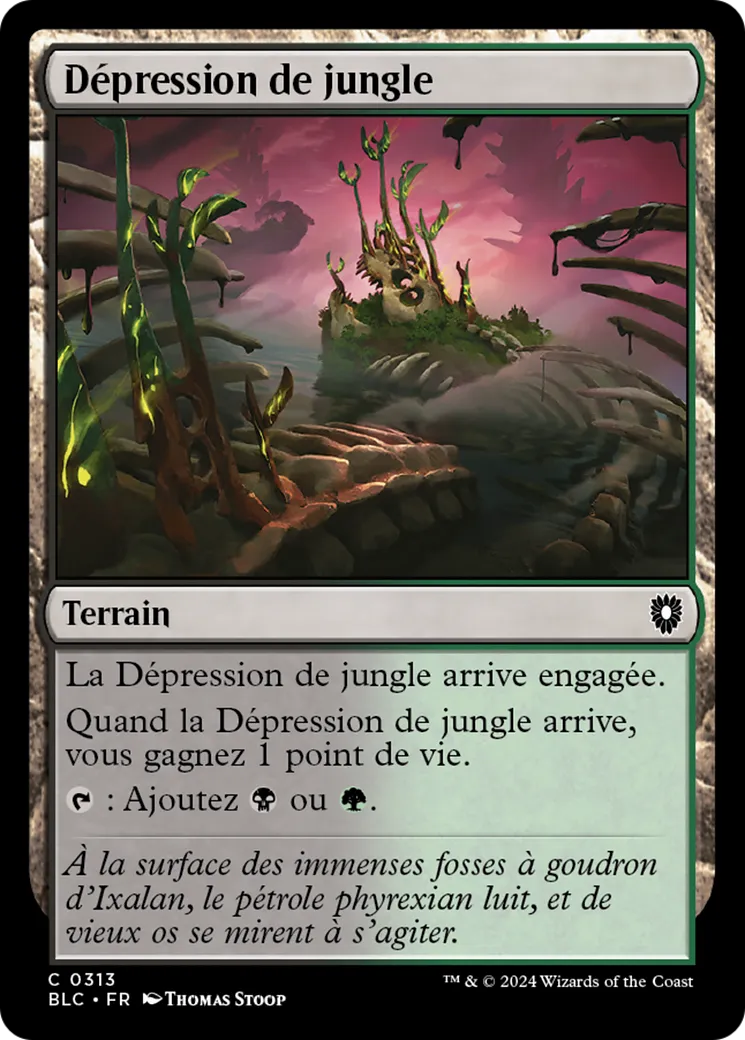 Dépression de jungle — Bloomburrow Commander — Magic: The Gathering