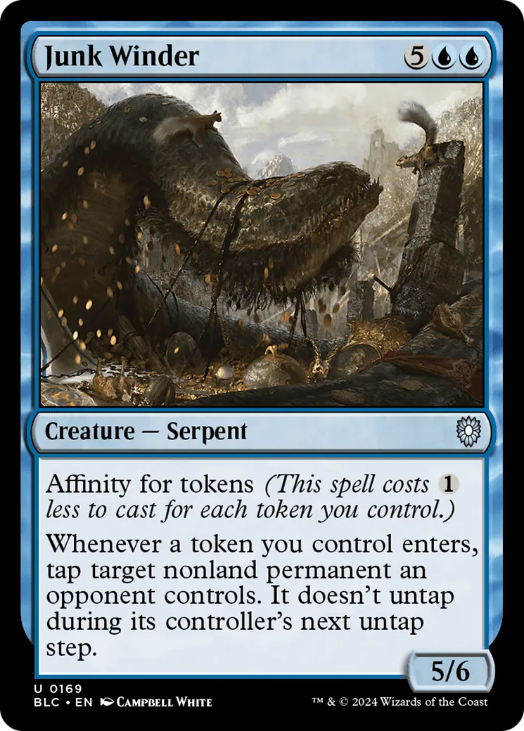 Junk Winder — Bloomburrow Commander — Magic: The Gathering